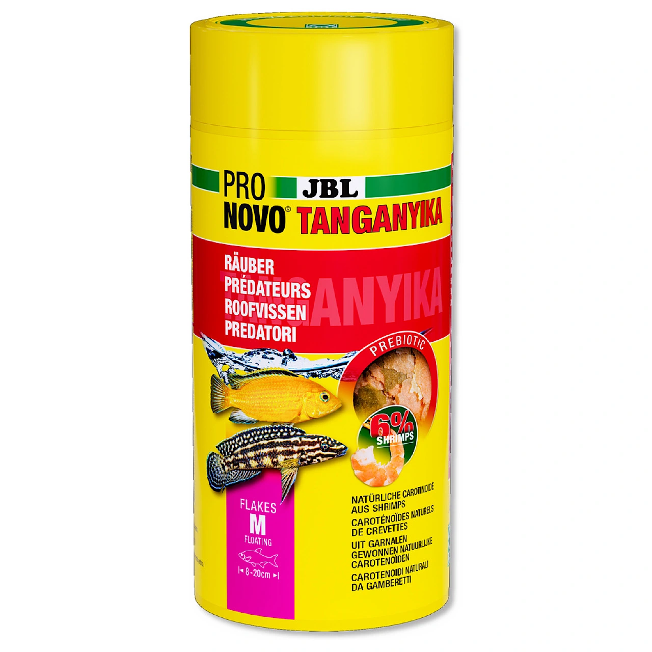 JBL ProNovo Tanganyika Flagefoder M 250 ml